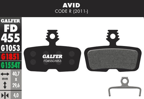 Pastilla Galfer Sram Code (Standard)