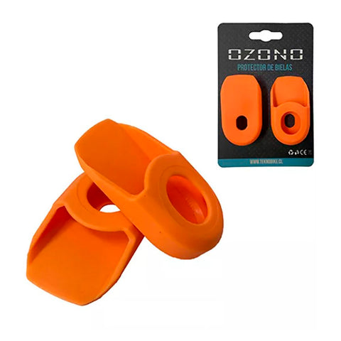 goma protectora de punta biela naranja