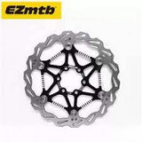 Disco de freno flotante Ezmtb para anclaje apernado Negro
