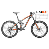 Kit Protector de cuadro y Horquilla Full Opaco