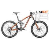 Kit Protector de cuadro y Horquilla Full Xl Opaco